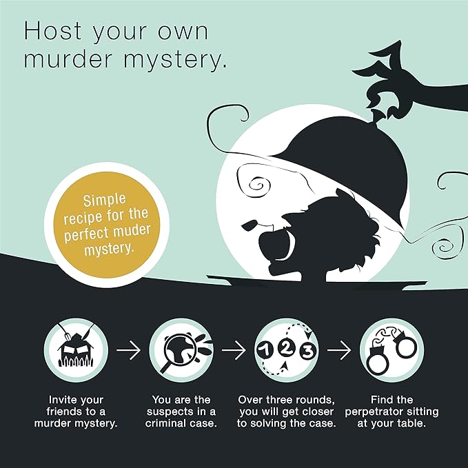 Deadly Fame - A Modern Murder Mystery Dinner Party Game for 5-8 Players