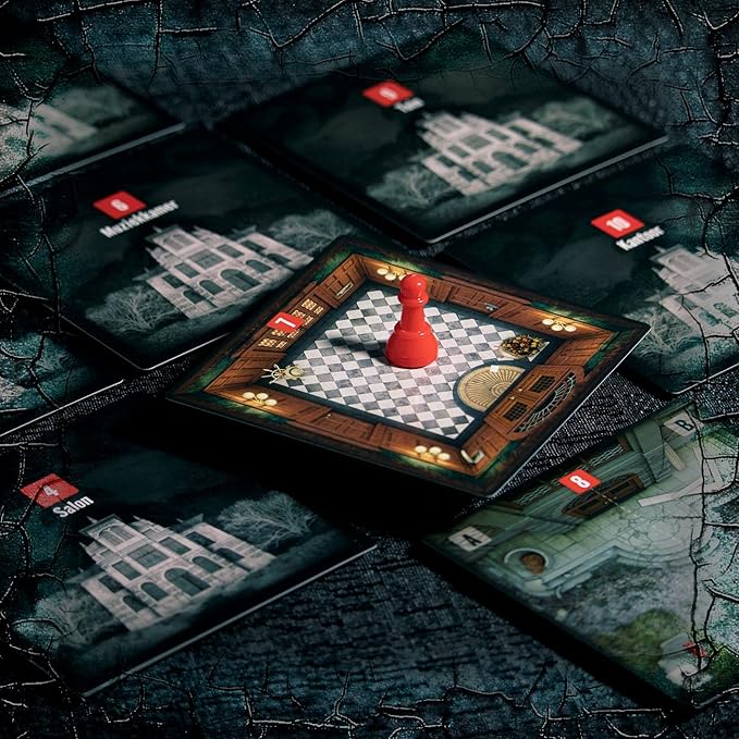 Nightmare Horror Adventures | Murder Mystery Board Game for Adults and Teens