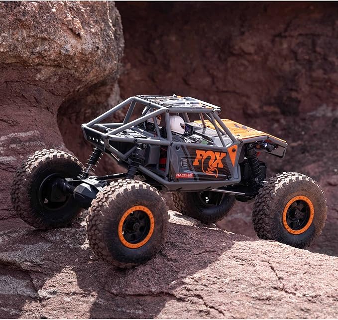 Axial RC Crawler UTB18 Capra 1/18 4WD RTR (Battery and Charger Included) Grey AXI01002V2T2