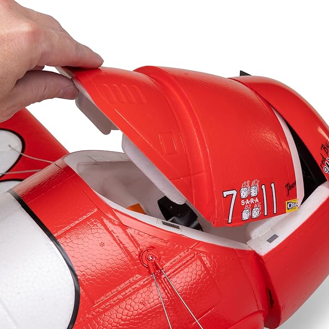 E-flite RC Airplane Gee Bee R-2 1.0m BNF Basic (Transmitter Battery and Charger NOT Included) with AS3X+ and Safe Select EFL020550