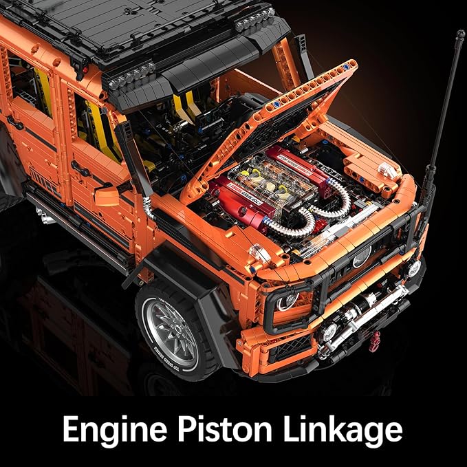 Off-Road Car Building Set4X4 Travel car Set with Adventure Tools and Accessories Classic Car Model Kit Fun Gift Idea for Adults Ages 18+ - Gifts for Men &amp Women(3914PCS)