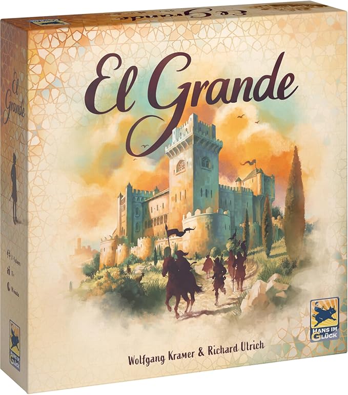 Hans im Glück El Grande Board Game - Engage in Medieval Intrigue in 15th Century Spain! Area Control Strategy Game for Kids &amp Adults Ages 12+ 2-5 Players 90 Min Playtime
