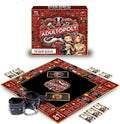 Adultopoly with Handcuffs – a Romantic Spin on The Classic Board-Game. Playful Date Night Games for Couples to Spark Romance Fun and Deeper Connection. The Ultimate Adultopoly Board Game