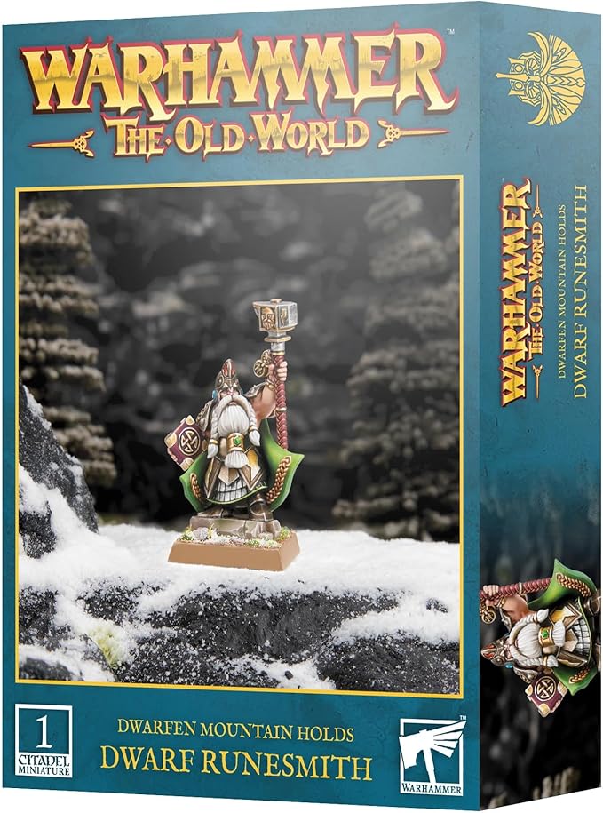 Warhammer Games Workshop The Old World - Dwarfen Mountain Holds: Dwarf Runesmith