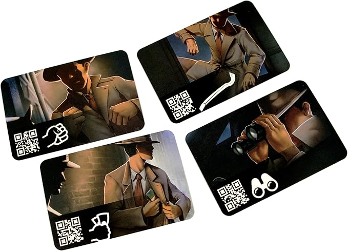Chronicles of Crime Noir Board Game EXPANSION - Dive into a Noir Detective Adventure! Cooperative Mystery Game for Kids and Adults Ages 14+ 1-4 Players 60-90 Min Playtime Made by Lucky Duck Games