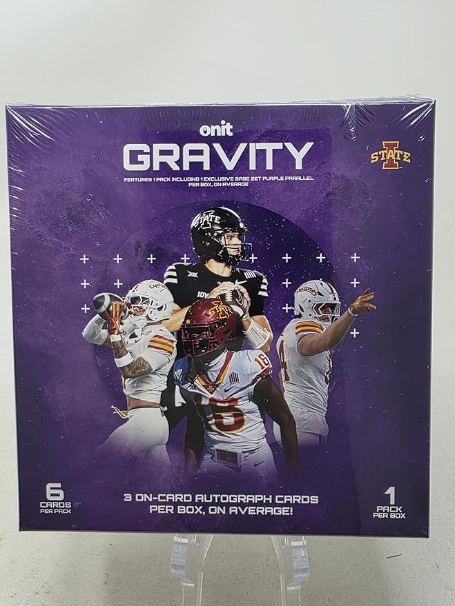 2025 Onit Gravity College Football Card Breaker Edition Box (Iowa State Cyclones)