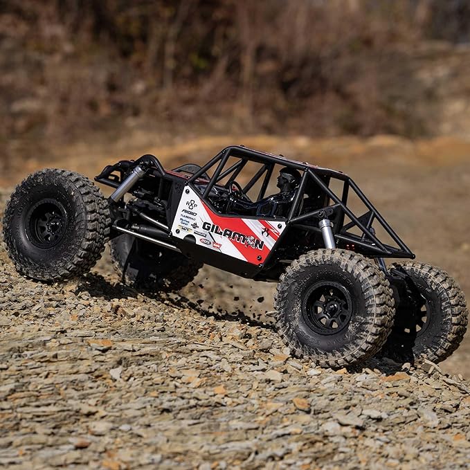 Axial RC Crawler 1/8 AXP8 Gilamon 2.2 4X4 RTR Brushed Trail Buggy Red (Battery and Charger Not Included) AXI-1207T2