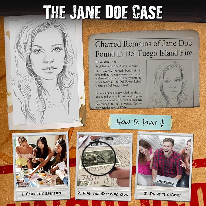 Unsolved Case Files | Doe Jane - Cold Case Murder Mystery Game - Can You Solve The Crime? Who Killed Jane Doe?