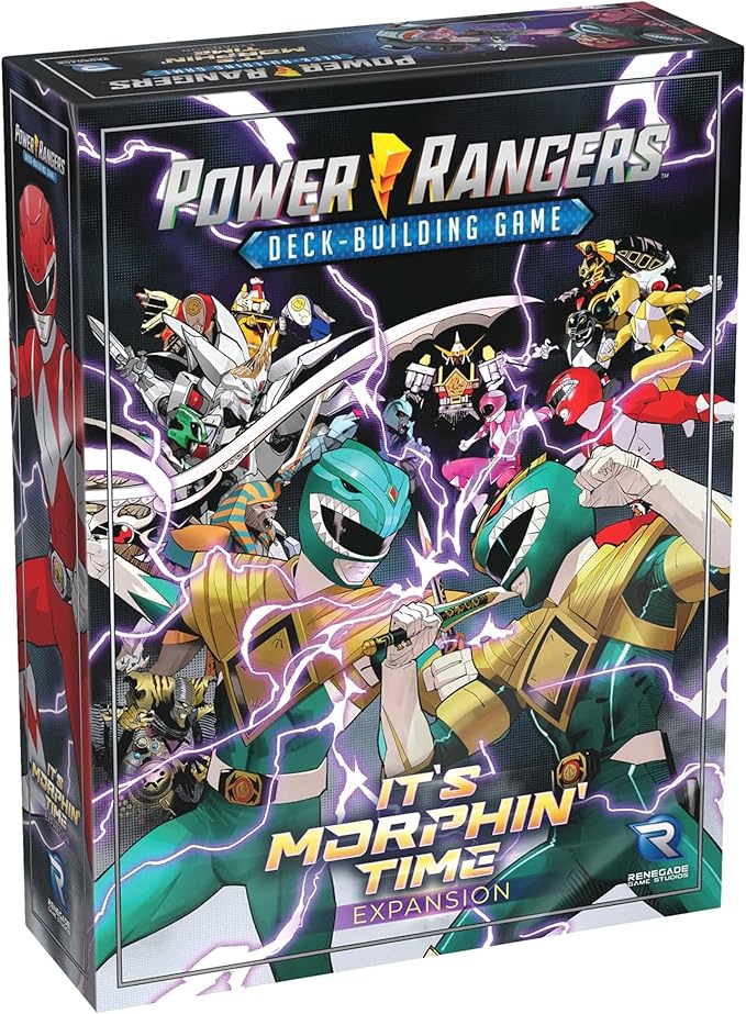 Renegade Game Studios Power Rangers Deck-Building Game Expansion – It's Morphin' Time Ages 14+ 2-4 Players