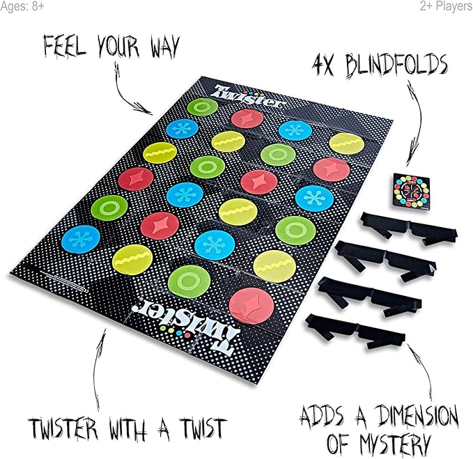 Blindfolded Twister Game
