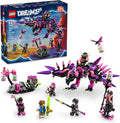 LEGO DREAMZzz The Never Witch’s Nightmare Creatures Fantasy Animal Kids' Toy Build a Mech Wolf or Raven Figure Building Toy with 5 Minifigures for 9 Year Old Boys and Girls 71483