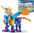 Sillbird Magical Creatures Building Set for Kids Age 10+ and Adults Buildable Flower Animal Toy for Home Decor Birthday Gift Idea for Boys Girls Teens and Adults (1212 Pieces)