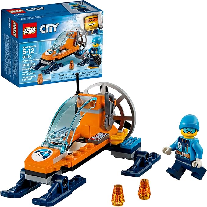 LEGO City Arctic Ice Glider 60190 Building Kit (50 Pieces)