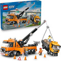 LEGO City Heavy-Duty Recovery Tow Truck with Crane Building Toy - Dump &amp Tow Truck Toys for Boys &amp Girls Ages 8+ - Pretend Play Set for Kids - Gift Idea for Birthdays &amp Holidays - 60467