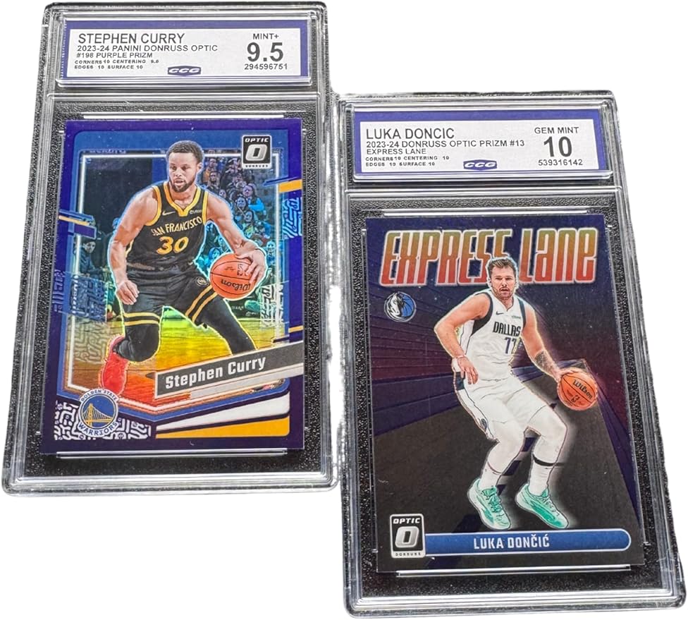 Basketball Mystery Slabs | 2 Graded Cards | Grade 8+ Guaranteed | PSA SGC GMA and More