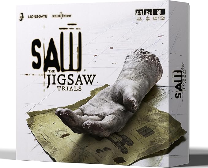 Saw: The Jigsaw Trials Game Saw Horror Movie Franchise Board Game