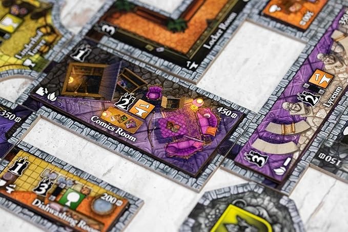 Castles of Mad King Ludwig Expansions – Massive Modular Add-On with Renovations Secret Passages Moats Towers Royal Decrees Swan Tokens &amp 5th Player Support for Ultimate Castle-Building