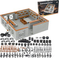 Military Base Building Bricks Set Defence Base Guard Tower Guns Weapons Building Block Toy Weapon Pack Accessories Kits Toys for Kids