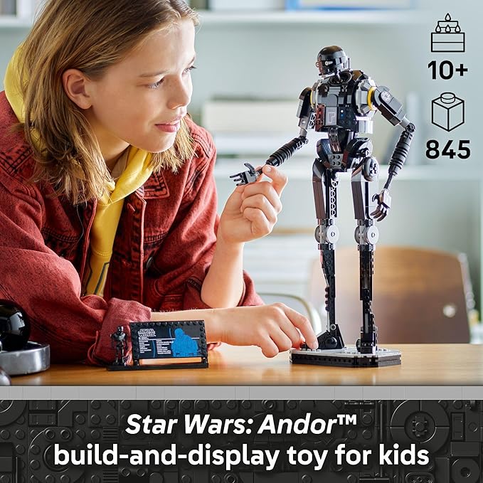 LEGO Star Wars: Andor K-2SO Security Droid - Building Toy for Kids Ages 10+ - Makes a Great Gift for Boys and Girls - Model Kit and Room Decor Idea for Sci-Fi Adventure Fans - 75434