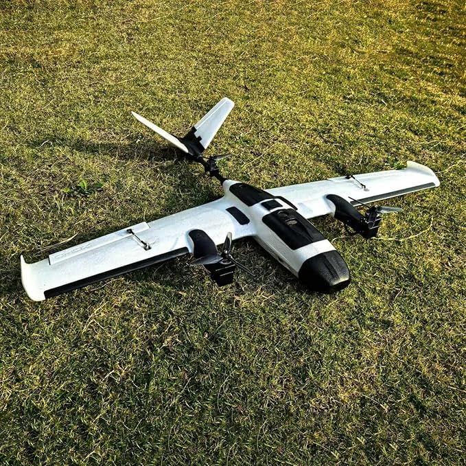 Buddy RC ZOHD Altus 980mm Wingspan Twin Motor V-Tail EPP FPV RC Airplane Glue-Less Assembly Portable Aircraft Compatible with GoPro/DJI Action Cameras for Long-Range Outdoor Adventures (PNP Version)