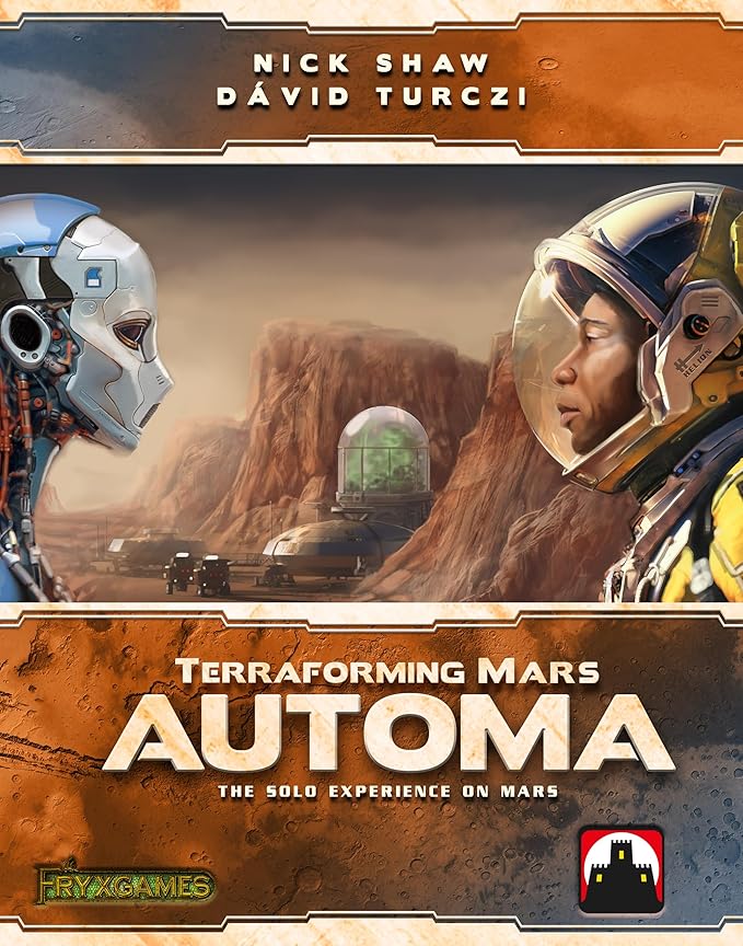 Stonghold Games - Terraforming Mars Automa - Strategy Board Game Expansion - for 1 Players and Ages 12+