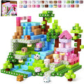 GobiDex 100PCS Magnetic Blocks Kid Building Toys for 3+ Years Old Girls Upgraded STEM Sensory Gifts for Princess Kids Magnets Game for Toddler