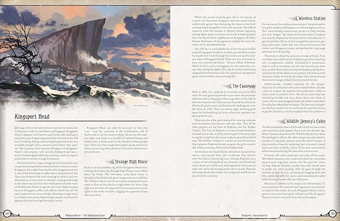 Asmodee Arkham Horror The Roleplaying Game Dreams of Kingsport Setting Guide - Immersive RPG for Kids &amp Adults Ages 14+ 2-6 Players 1+ Hour Playtime