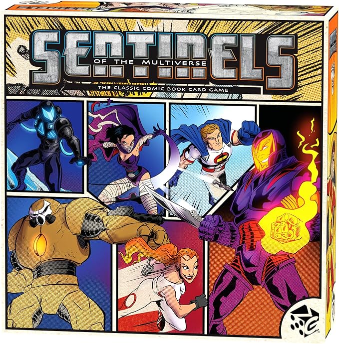 Greater Than Games | Sentinels of the Multiverse: Definitive Edition | Cooperative Strategy Board Game | 1 to 5 Players | 30+ Minutes | Ages 14+