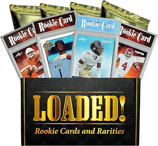 LOADED! 2025 Football Draft Collector's Box: 4 Certified Mint+ Rookie Cards - Cam Ward Ashton Jeanty Travis Hunter Tetaroia McMillan Jayden Daniels &amp More