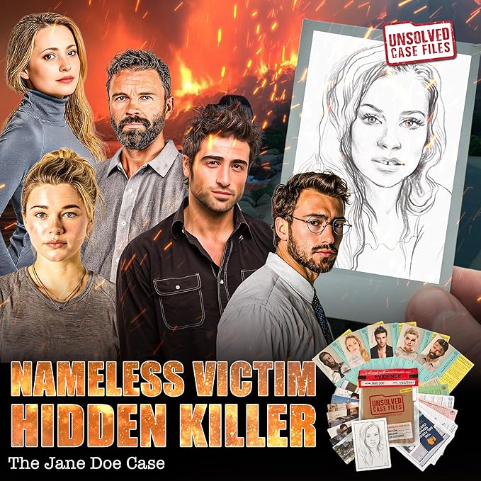 Unsolved Case Files | Doe Jane - Cold Case Murder Mystery Game - Can You Solve The Crime? Who Killed Jane Doe?