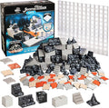 Monster Adventure Terrain 3D Interchangeable Builder System- 141pc Painted Cavern Expansion Set w Base- Build Modular Worlds in a Snap &amp Elevate Your Campaign- Compatible with DND Dungeons &amp D