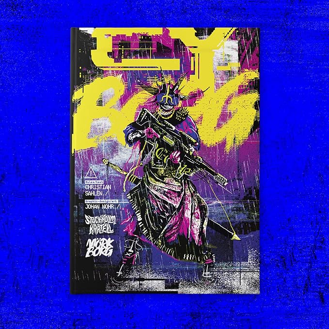 Free League Publishing CY_Borg Core Rulebook - Hardback Book SciFi Role Playing Game Medium Purple