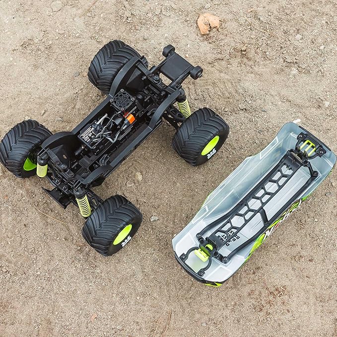 ARRMA RC Truck 1/16 Gorgon GROM 4X4 RTR Brushed Monster Truck (Battery &amp Charger Included) Yellow ARA2130T1