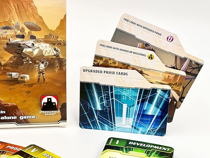 Terraforming Mars Ares Expedition: Discovery by Stronghold Games Strategy Board Game - for 2 to 4 Players Ages 14+