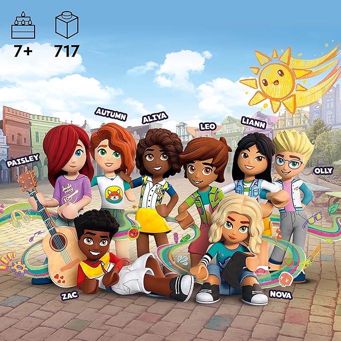 LEGO Friends Sea Rescue Boat 41734 Building Toy Set for Boys &amp Girls Ages 7+ Who Love The Sea Includes 4 Mini-Dolls a Submarine Baby Dolphin and Toy Accessories for Ocean Life Role Play