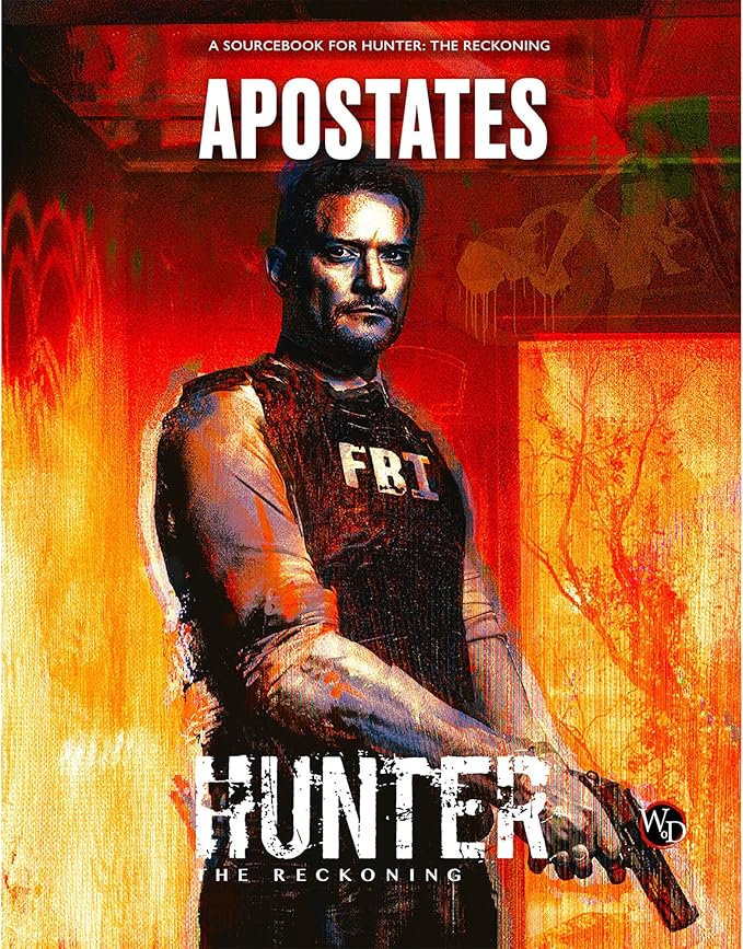 Renegade Game Studios Hunter the Reckoning Apostates Sourcebook 5E RPG Hardcover Book