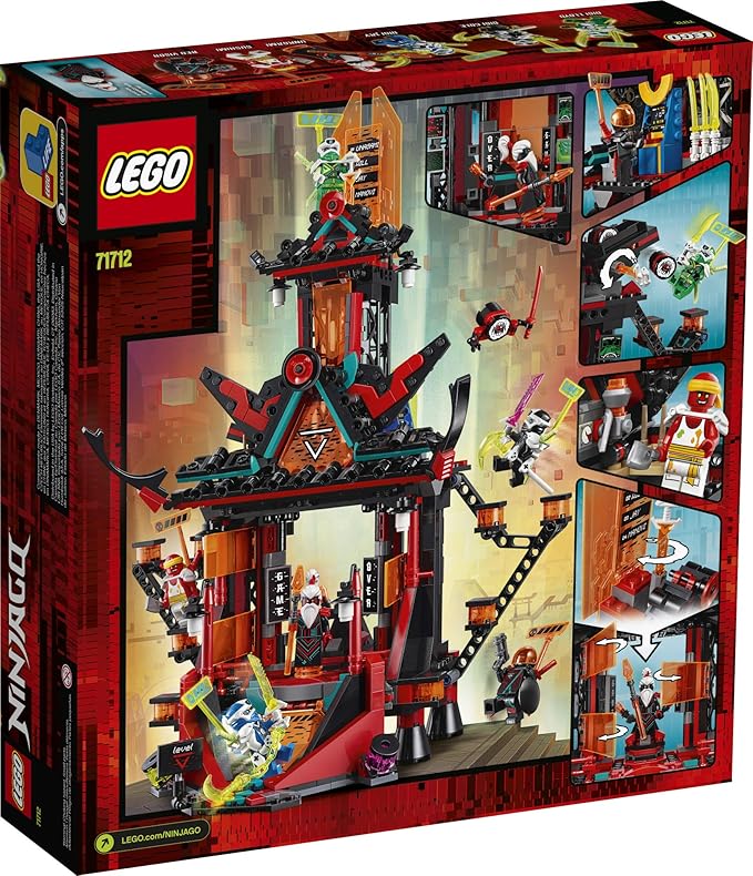 LEGO NINJAGO Empire Temple of Madness 71712 Ninja Temple Building Kit New 2020 (810 Pieces)