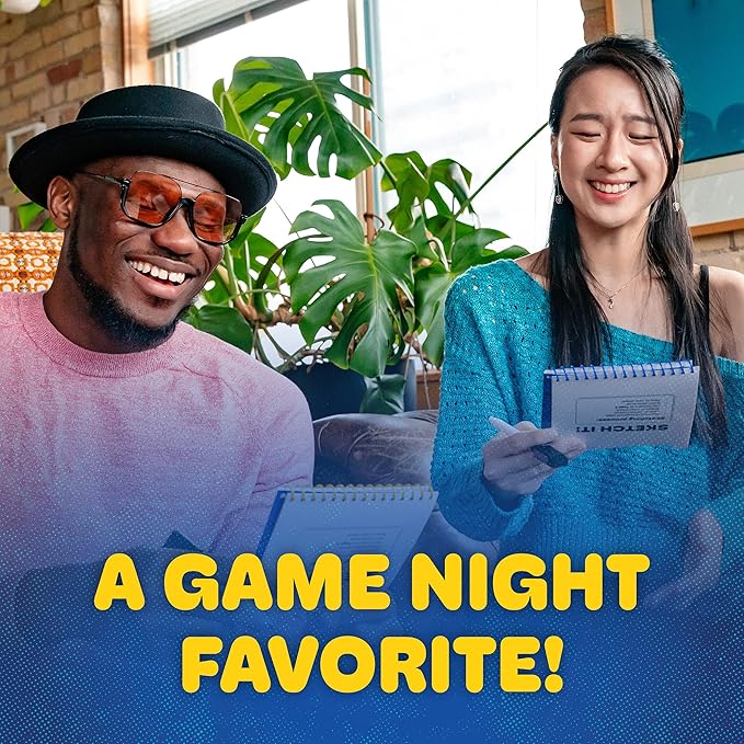 Telestrations 8 Player 2nd Edition Board Game Award Winning Hilarious and Unpredictable Must Have Party Game with a New Look Sketch What Your Read Then Guess What You Saw 4-8 Players Ages 10+