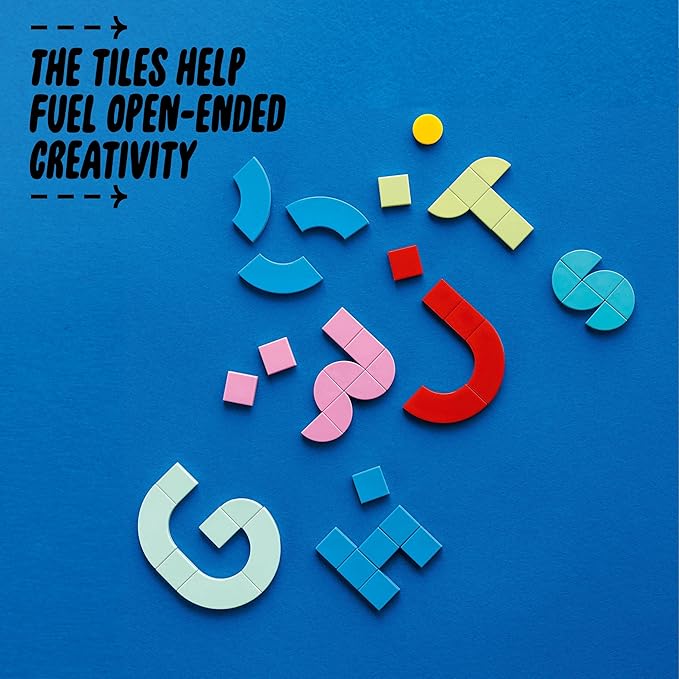 LEGO DOTS Lots of DOTS Lettering Tiles 41950 Ultimate Collection Arts &amp Crafts Kit for Kids Make Custom Messages Room Decorations Express Individuality Room Gift Idea for Kids Teens Boys G