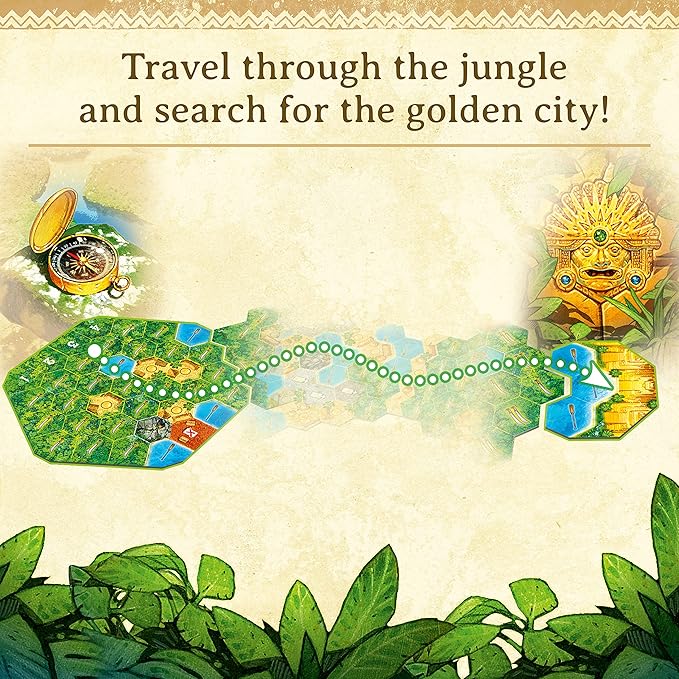 Ravensburger The Quest for El Dorado - Exciting Strategy Board Game | Suitable for Kids &amp Adults | Designed for 2-4 Players | Inclusive of Mini Expansion