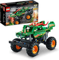 LEGO Technic Monster Jam Dragon Monster Truck Toy for Boys and Girls 2in1 Racing Pull Back Car Toys for Off Road Stunts Kids Birthday Gift Idea Great Activity for Kids 42149