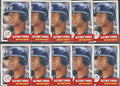 2018 Topps Living #34 Gleyber Torres Rookie 10 Card Investment Lot New York Yankees