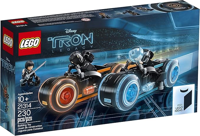 LEGO Ideas TRON: Legacy 21314 Construction Toy inspired by Disney’s TRON: Legacy movie (230 Pieces)