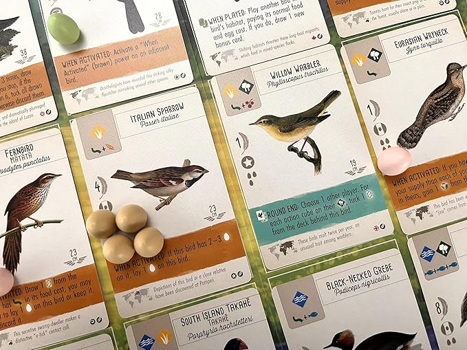 Stonemaier Games: Wingspan Fan-Designed Bird Promo Packs | 150 New Birds Designed by Fans Using Powers from Base Game &amp Expansions | Art Consistent with Existing Birds | Wingspan Base Game Require