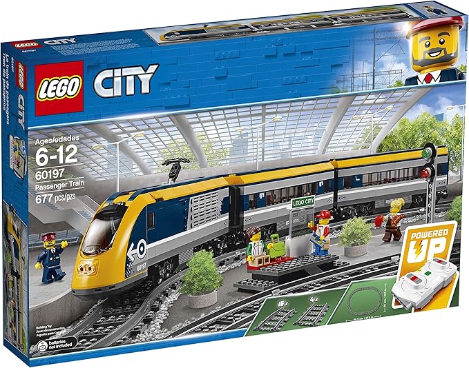 LEGO City Passenger Train 60197 Building Kit (677 Pieces)