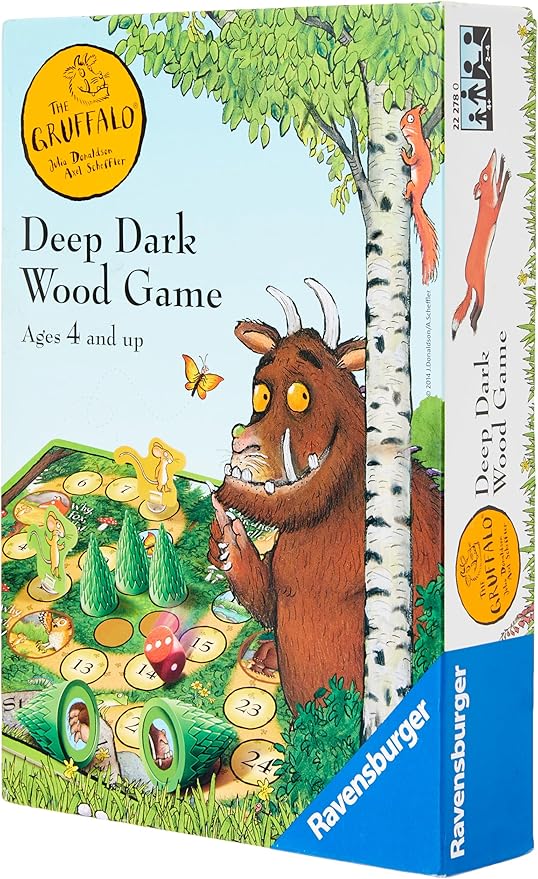 Ravensburger The Gruffalo Deep Dark Wood Board Game for Kids Age 3 Years and Up - Gruffalo Toy
