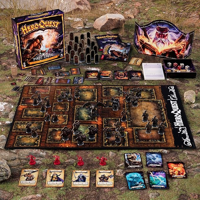 Avalon Hill HeroQuest First Light Game System Board Game - English Version
