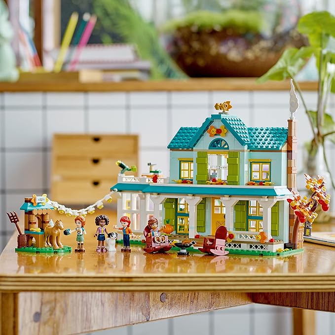 LEGO Friends Autumn's House 41730 Dolls House Playset with Accessories Toy Horse &amp Mia Mini-Doll Toys for Girls and Boys 7 Plus Years Old Birthday Gift Idea