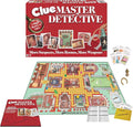 Clue Master Detective with Oversized Brass Tone Metal Weapons by Winning Moves Games USA Largest Game of Clue Ever for up to 10 Players Ages 10 and Up