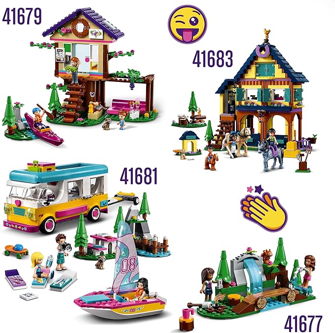Lego® Friends Forest Horseback Riding Center 41683 Building Kit Horse Riding